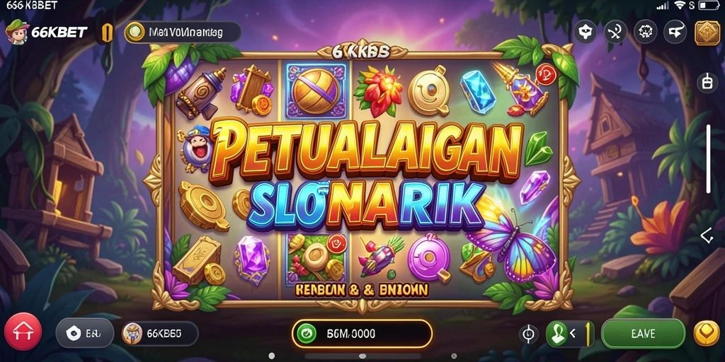 Screenshot 66KBET menampilkan gameplay Slot yang menarik dengan grafis menawan.