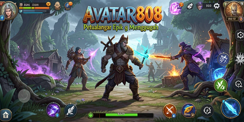 Gameplay menegangkan dan grafik memukau dalam AVATAR808.