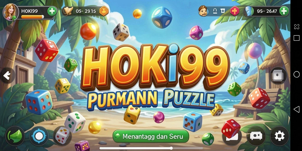 Tampilan gameplay HOKI99 yang menantang dan menarik.