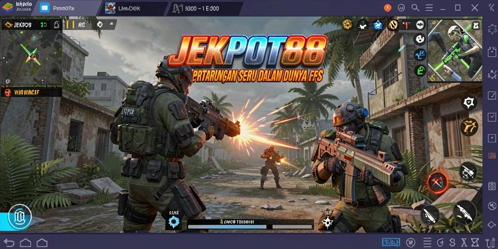 Gameplay mendebarkan dalam JEKPOT88 yang penuh aksi.