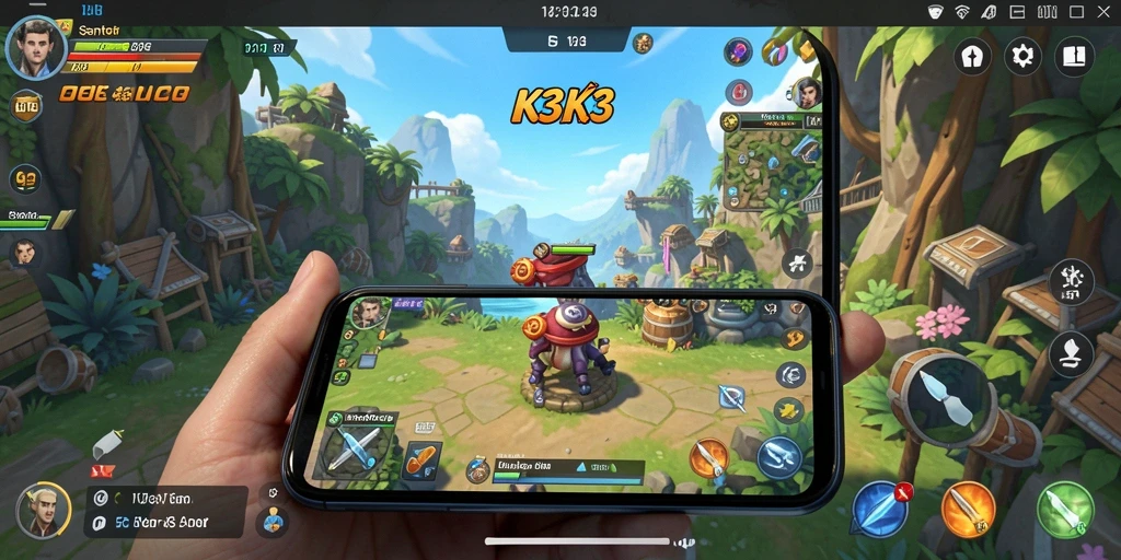 Screenshot K3K3 menampilkan gameplay seru dan grafik yang menarik.