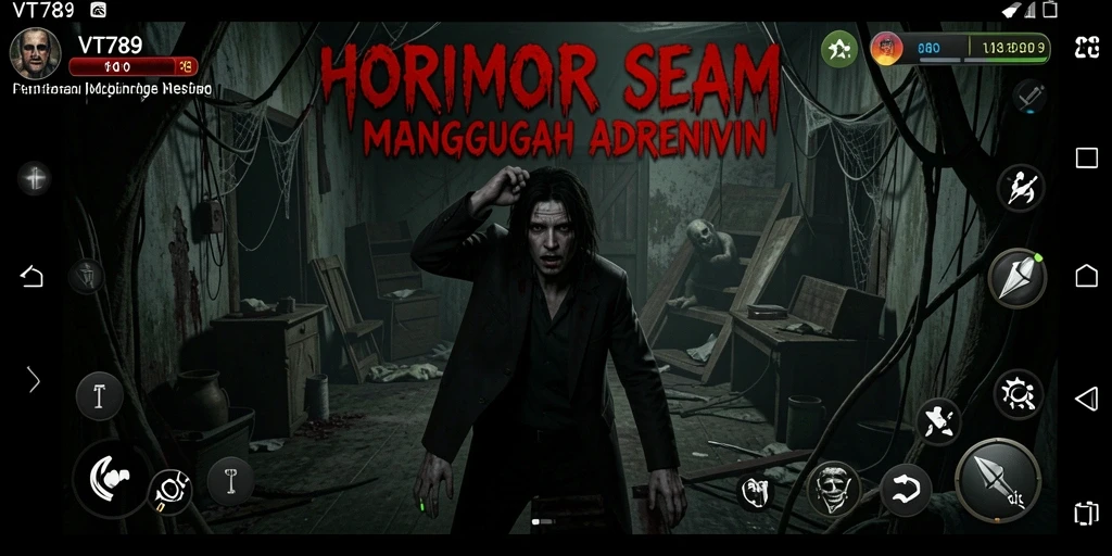 Menampilkan gameplay mengejutkan dan suasana Horror yang mendebarkan.